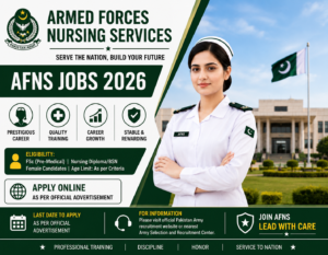 Armed Forces Nursing Services AFNS Jobs 2026 | Apply Online