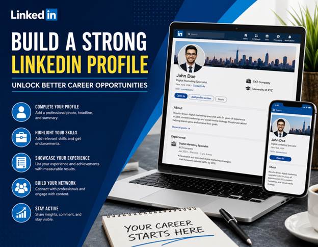 How to Create a Strong LinkedIn Profile for Career Success | Useful Tips For LinkedIn Profile